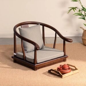 Ghế Chủ Tatami Gỗ Sồi