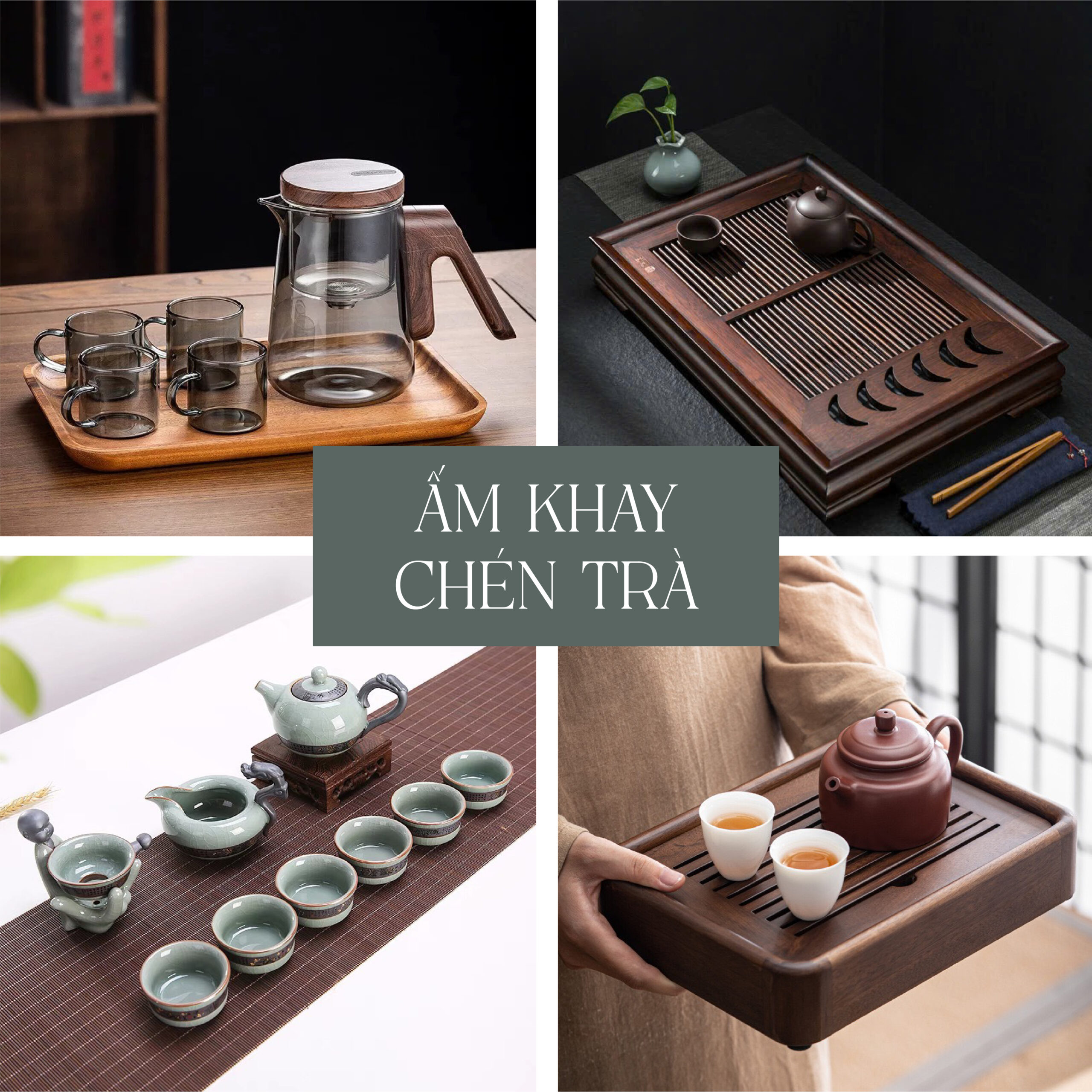 Ấm khay chén