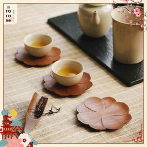Đĩa Trà Gỗ Đàn Hương