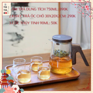 Ấm Trà Tách Nước Thông Minh